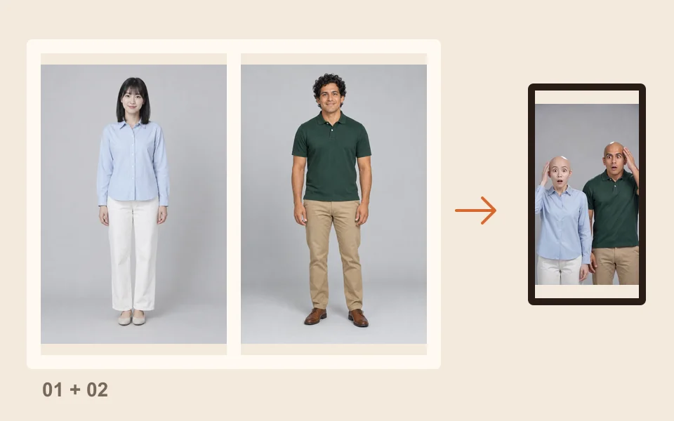 Instruction diagram: Add a clear photo.
